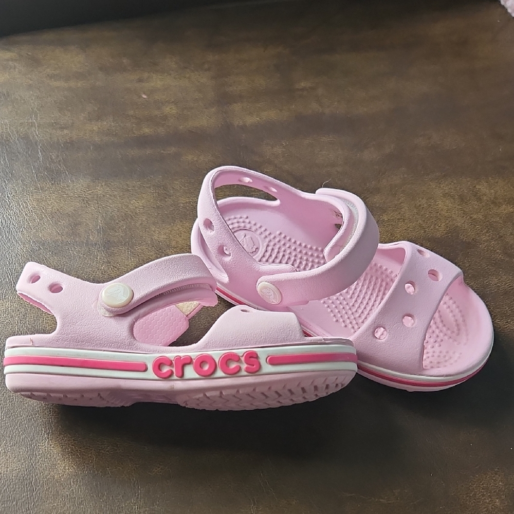 CROCS Kids Light Pink Sandals